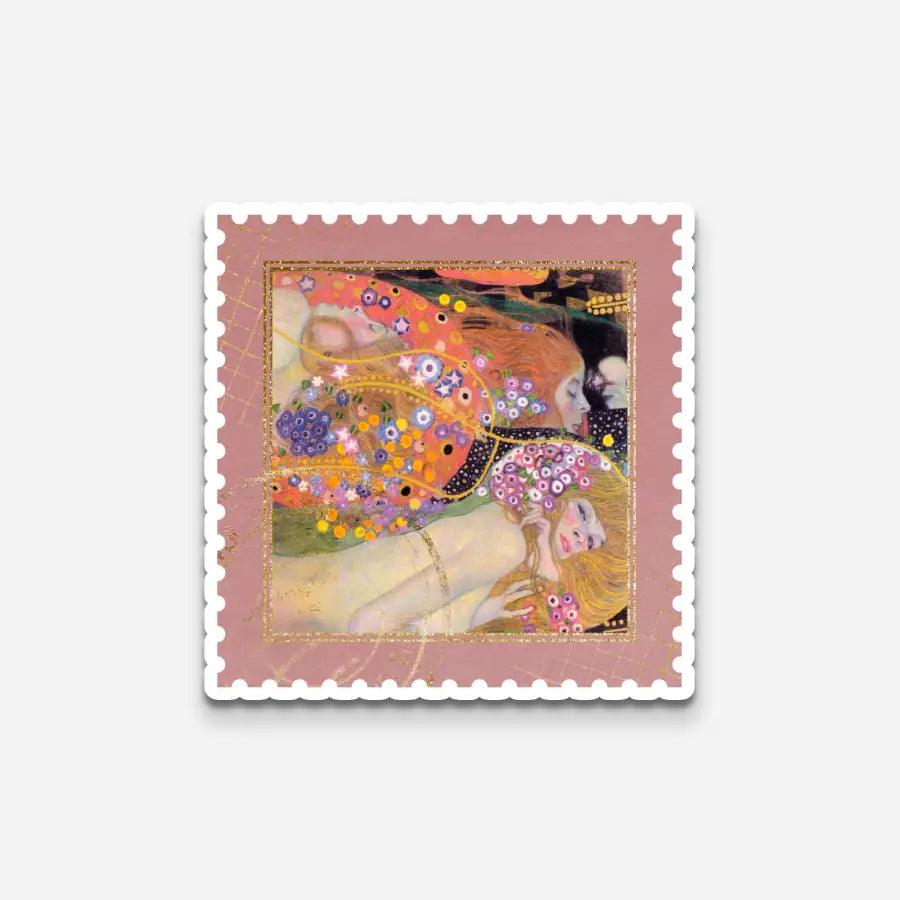 Water Serpents II Stamp Sticker - Sticker | My Turtle